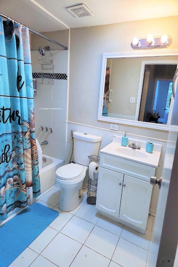 Casaazul-2605A-Couples Retreat By Beach & Pleasure Pier 1 Block Away- 2Bed 2Bath- 7 Minutes To Cruise Terminal 加尔维斯敦 外观 照片